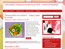 Tablet Screenshot of insomniatouch.pl